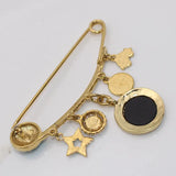Muslim Islam Allah Stainless Steel Pin Brooch Baby Pin