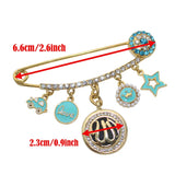 Muslim Islam Allah Stainless Steel Pin Brooch Baby Pin