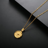 ZMFashion Heart Shaped Titanium Steel Pendant DIY Jewelry Charms