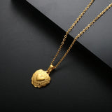 ZMFashion Lace Love Titanium Steel Pendant Jewelry