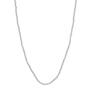 Shinny Choker Necklace Crystal Beads Strand Women Jewelry