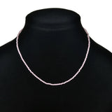 Shinny Choker Necklace Crystal Beads Strand Women Jewelry
