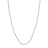 Shinny Choker Necklace Crystal Beads Strand Women Jewelry