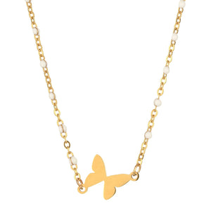 Butterfly Necklace for Women Friendship Necklace Animal Clavicle Chain Pendant