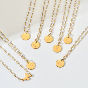 Butterfly Necklace for Women Friendship Necklace Animal Clavicle Chain Pendant
