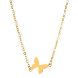 Butterfly Necklace for Women Friendship Necklace Animal Clavicle Chain Pendant
