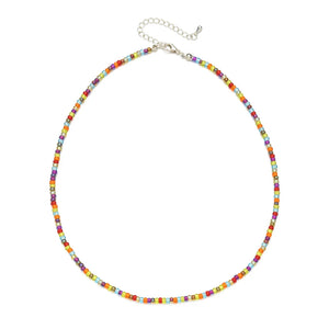 Bohemia Natural Pearl Beads Choker Necklace Women