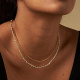 Bohemia Seed Beads Necklaces Tiny Stone Choker INS Girl Clavicle Chain