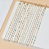Bohemian Collares Chain Necklace Women Choker Natural Stone Beads Jewelry