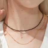 Bohemian Collares Chain Necklace Women Choker Natural Stone Beads Jewelry