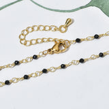 Bohemian Collares Chain Necklace Women Choker Natural Stone Beads Jewelry