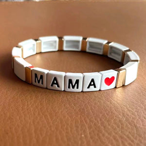 Bohemian Elastic Stretch Bangle Cuff Metal Bead Bracelet