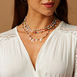 Colorfur Beadtales Liuli Glass Flower Loose Spacer Beads Necklaces