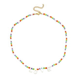 Colorfur Beadtales Liuli Glass Flower Loose Spacer Beads Necklaces