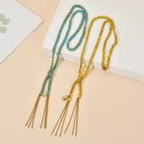 Boho Tassel Necklace Women Collier Statement Collar Bohemian Summer Jewelry