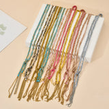 Boho Tassel Necklace Women Collier Statement Collar Bohemian Summer Jewelry