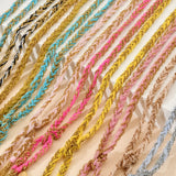 Boho Tassel Necklace Women Collier Statement Collar Bohemian Summer Jewelry