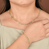Boho Stars Crystal Chains Necklace Stainless Choker Bijoux Femme