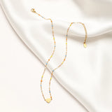 Heart Necklace Stainless Steel Choker Jewelry