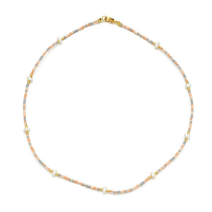 Freshwater Pearls Beads Clavicle Necklace Wedding Jewelry