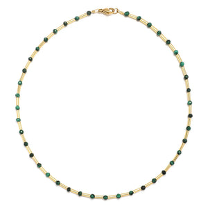 Boho Natural Stone Choker Healing Necklace Crystal Agates Tiny Beads