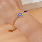 Vintage Feather Bracelet Women's Charms Jewelry Stainless Steel
