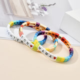 Family Bracelet Metal Stone Bracelets for Women Jewelry