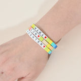 Family Bracelet Metal Stone Bracelets for Women Jewelry