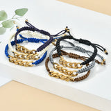 Vintage 18k Plated Cuban Chain Bracelet Stainless Steel Women Men