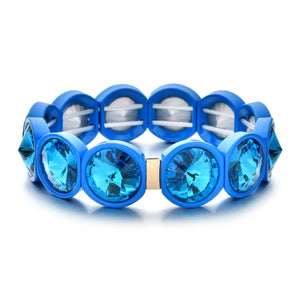 Punk Boho Elastic Beads Charm Bracelet Pulseiras