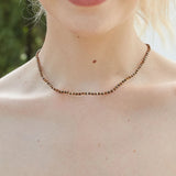 Choker Spinel Tourmaline Stone Necklace Stone Bead Necklace Women Jewelry