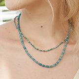 Choker Spinel Tourmaline Stone Necklace Stone Bead Necklace Women Jewelry
