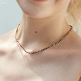 Choker Spinel Tourmaline Stone Necklace Stone Bead Necklace Women Jewelry