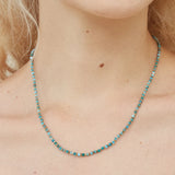 Choker Spinel Tourmaline Stone Necklace Stone Bead Necklace Women Jewelry