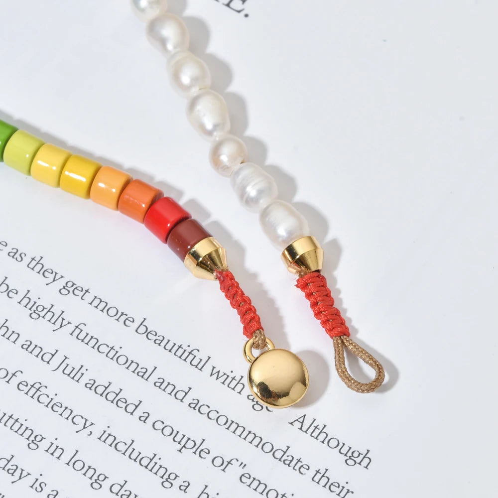 Vintage Pearl Choker Necklace Women