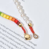 Vintage Pearl Choker Necklace Women