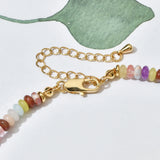 Natural Stone Women Chokers Necklace Chain Short Collar Jewelry