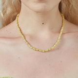 Natural Stone Women Chokers Necklace Chain Short Collar Jewelry