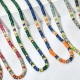 Boho Beaded Choker Necklace Stone Jewelry Gift Accessory