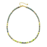 Boho Beaded Choker Necklace Stone Jewelry Gift Accessory