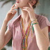 Bohemian Tassel Bracelet Multicolor Women Gift