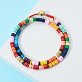 Colorful Tila Beads Choker Necklace for Women