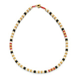 Colorful Tila Beads Choker Necklace for Women