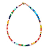 Colorful Tila Beads Choker Necklace for Women