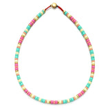 Colorful Tila Beads Choker Necklace for Women