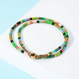 Colorful Tila Beads Choker Necklace for Women