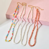 Seashell Beads Conch Shell Choker Necklace for Women