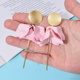 Bohemian Silver Plated Drop Earrings for Women