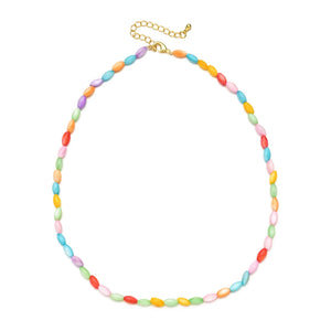 Colorful Seed Beads Choker Boho Collar Chain Neck Necklace