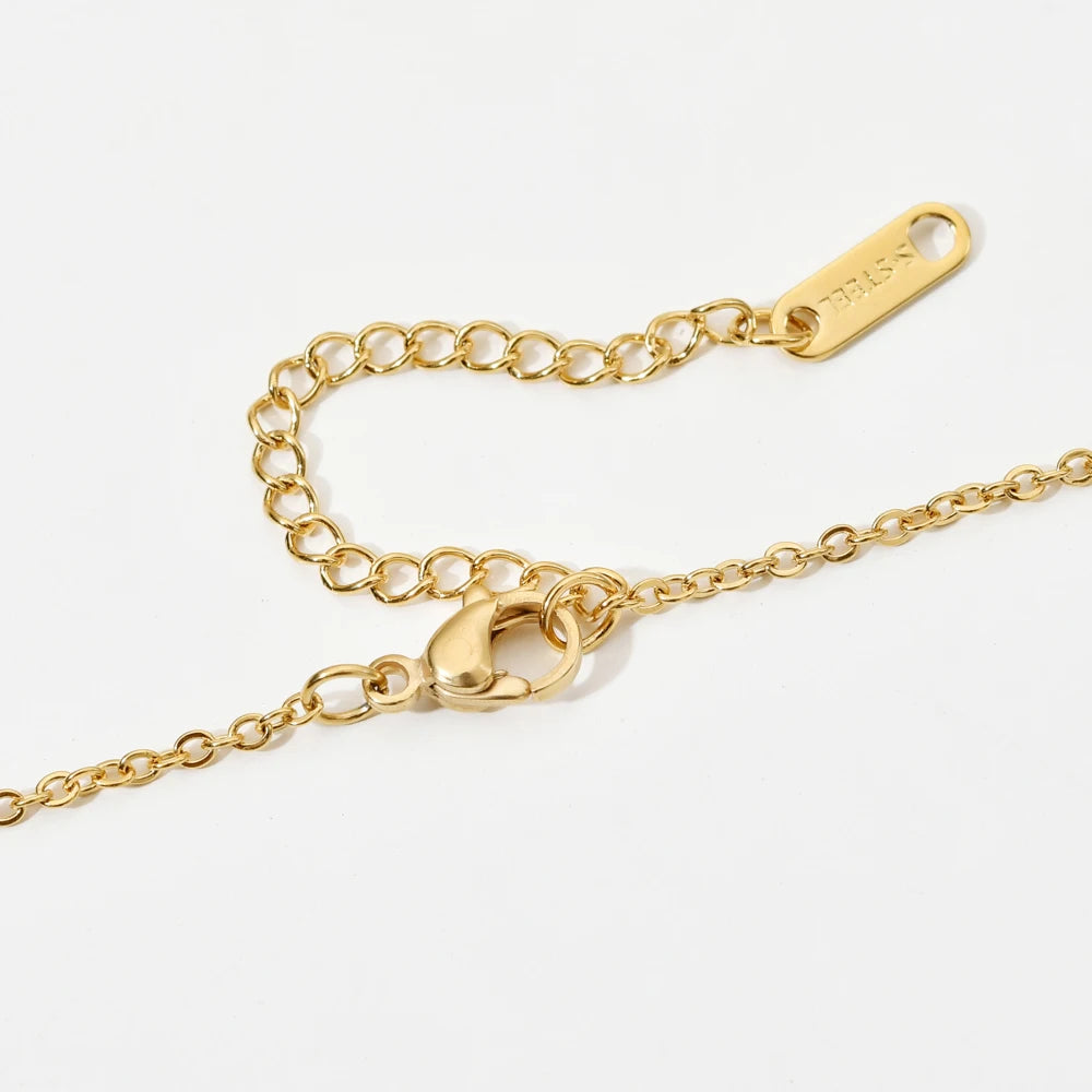 Star Moon Necklace Vintage Chain Women Choker Party